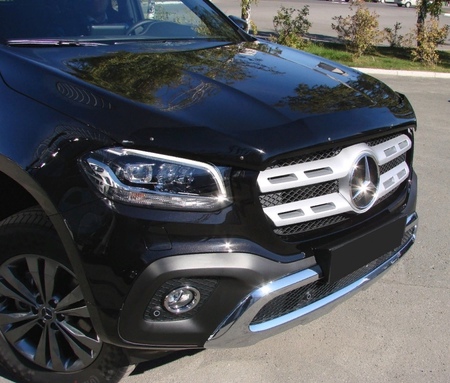 Дефлектор капота SIM для Mercedes-benz X-class (2018-2024)  SMERX1712