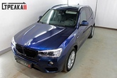 Дефлекторы боковых окон аэродинамические Стрелка11 для BMW X3 (2010-2017)