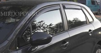 Дефлекторы боковых окон Citroen C4 (2010-2021) VAD