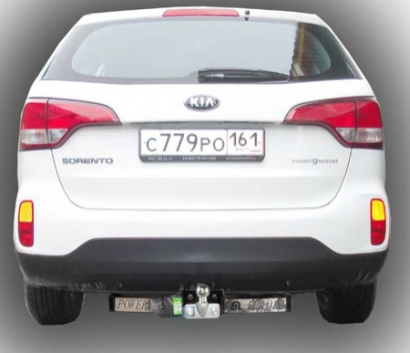 Фаркоп Лидер-Плюс для Kia Sorento (2012-2020) H224-F(N)