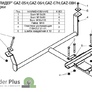 Фаркоп Лидер-Плюс для Газ Волга 3110, 31105, 31022 (1997-2019)