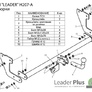 Фаркоп Лидер-Плюс для Hyundai Getz хэтчбек (2003-2011)