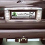 Фаркоп Лидер-Плюс с нержавеющей пластиной для Toyota Land Cruiser 100 (1998-2007)