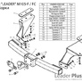 Фаркоп Лидер-Плюс для Mitsubishi Outlander (2007-2012)