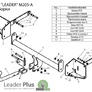 Фаркоп Лидер-Плюс для Mercedes M-Class (2005-2011)