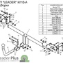 Фаркоп Лидер-Плюс для Nissan Almera Classic (2006-2013)