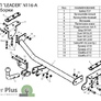 Фаркоп Лидер-Плюс для Nissan Juke (2010-2019)