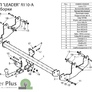 Фаркоп Лидер-Плюс для Renault Sandero Stepway (2009-2014)