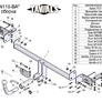 Фаркоп Лидер-Плюс с быстросъемным шаром Tavials для Nissan Almera Classic (2006-2013)