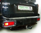 Фаркоп Лидер-Плюс для Mitsubishi Pajero Sport (1998-2008)