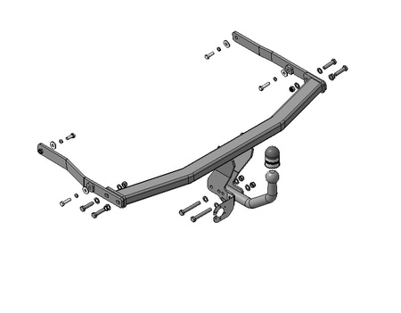 Фаркоп Motodor Renault Megane III (2008-2017) 91708-A