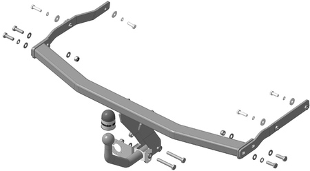 Фаркоп Motodor Renault Megane II универсал (2008-2009) 91714-A