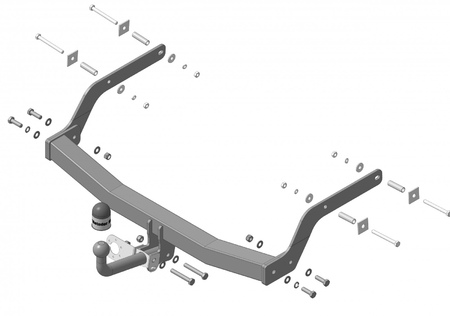 Фаркоп Motodor Renault Arkana (2019-2024) 91715-A