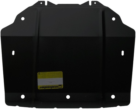 Защита радиатора (сталь) Motodor BMW 7-series (2001-2008) 00220