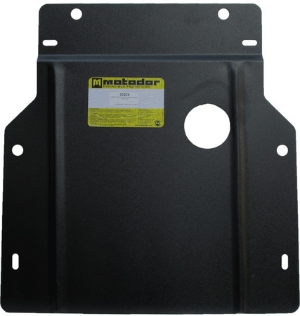 Защита картера, КПП, радиатора и раздатки (сталь) Motodor BMW 3-series (2002-2006) 00225