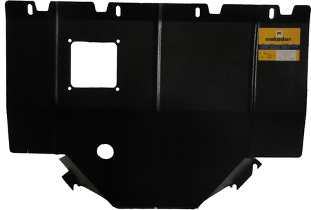 Защита картера и КПП (сталь) Motodor для FIAT Ducato 244 (2002-2012) 00616