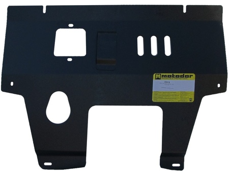 Защита картера и КПП (сталь) Motodor FIAT 500 (2007-2015) 00618