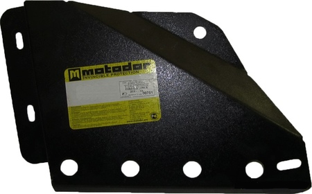 Защита трубок кондиционера (сталь) Motodor Ford Explorer (2010-2019) 00751