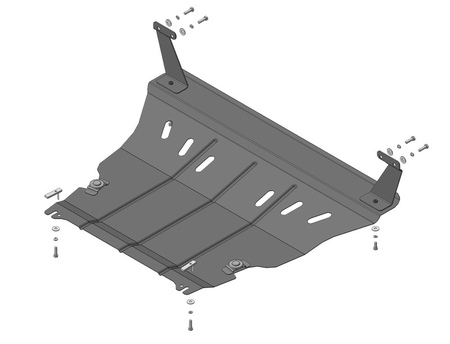 Защита картера и КПП (сталь) Motodor Ford Ecosport (2014-2019) 00753