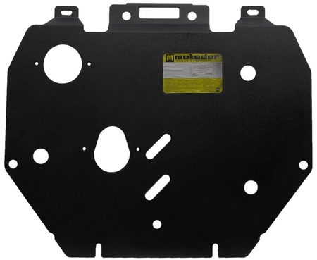 Защита картера, КПП  и маслянного фильтра (сталь) Motodor Honda Civic седан (2012-2016) 00830