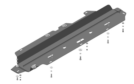 Защита топливных трубок (сталь) Motodor Renault Duster (2015-2021) 01733