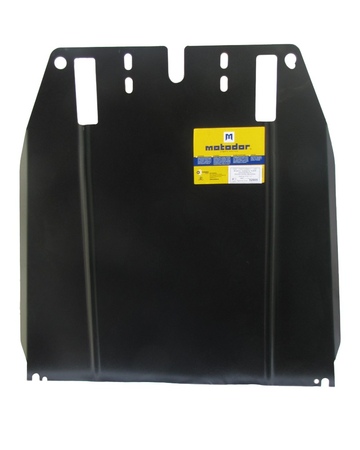 Защита радиатора, картера и КПП (сталь) Motodor Ssangyong Rexton (2002-2015) 02805