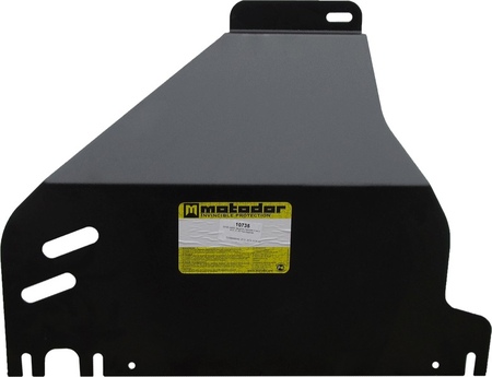 Защита радиатора, картера, КПП и раздатки (сталь) Motodor Ford Explorer (2001-2006) 10735