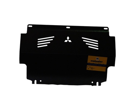 Защита радиатора (сталь) Motodor Mitsubishi Pajero Sport (2008-2019) 11315