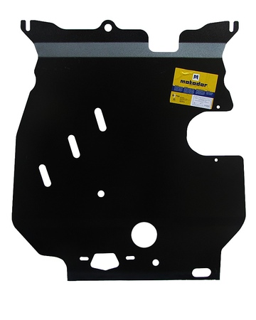 Защита картера и КПП (сталь) Motodor Mitsubishi Outlander XL (2007-2012) 11331