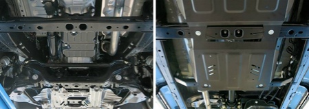 Защита РК (сталь) Rival Toyota Hilux (2015-2023) 222.5712.1