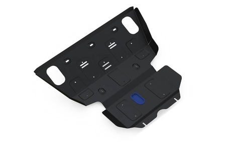 Защита радиатора и картера (сталь) Rival Toyota Hilux (2007-2015) 222.5790.1