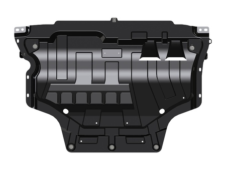 Защита картера и КПП (сталь) Шериф для Volkswagen Jetta (2020-2024) 26.2680 V1