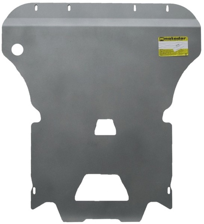 Защита радиатора и КПП (алюминий) Motodor Audi Q5 (2008-2017) 30105