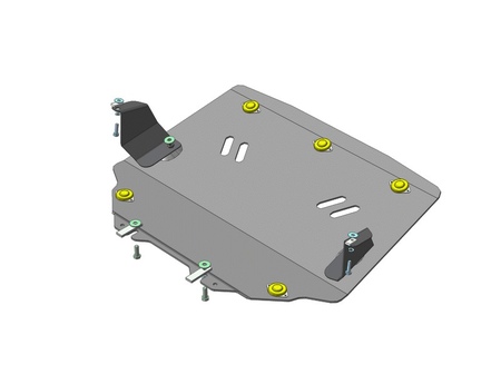 Защитарадиатора (алюминий) Motodor BMW 6-series (2003-2007) 30202