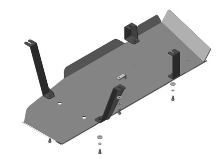 Защита топливного бака (алюминий) Motodor Toyota Tundra (2009-2019) 32516