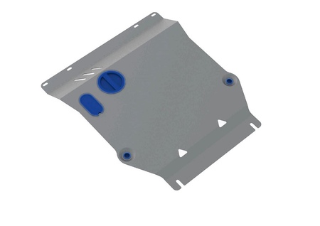 Защита картера и КПП (алюминий) Rival Kia Soul (2009-2014) 333.2806.1