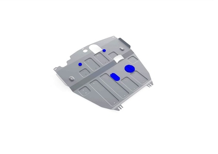 Защита картера и КПП (алюминий) Rival Chevrolet Captiva (2012-2015) 333.4208.1