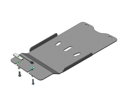 Защита КПП (алюминий) Motodor Lexus GS (2004-2007) 35010