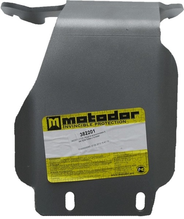 Защита  заднего дифференциала (алюминий) Motodor Subaru Forester (2008-2013) 382201