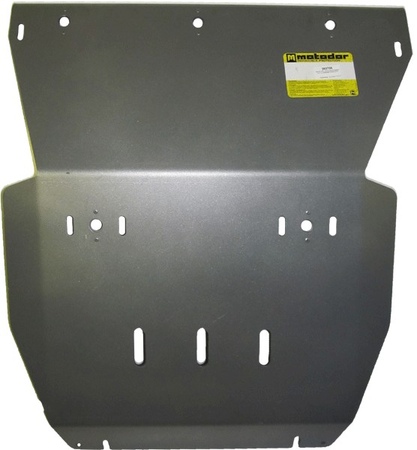 Защита радиатора и картера (алюминий) Motodor Volkswagen Amarok (2010-2016) 382706