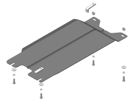 Защита КПП (сталь) Motodor Ford Ranger (2012-2019) 60708