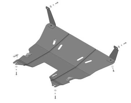 Защита картера и КПП (сталь) Motodor Ford Ecosport (2014-2019) 60712