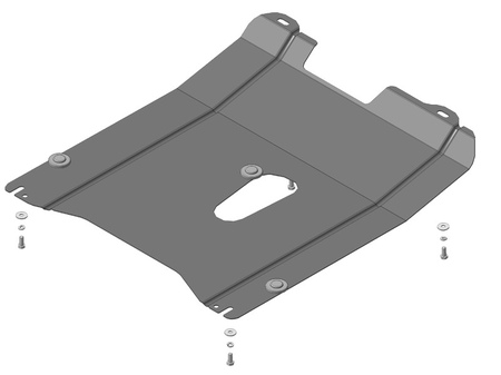 Защита картера и КПП (сталь) Motodor Lifan Solano (2008-2019) 64702