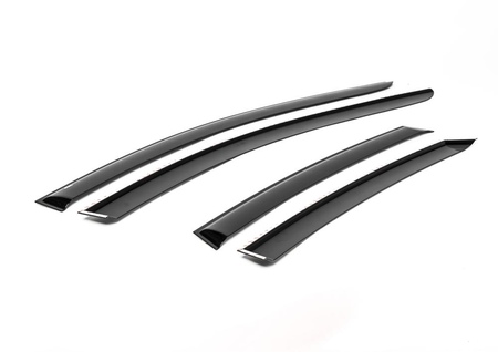 Дефлекторы боковых окон Ford Focus III хэтчбек (2011-2019) Rival 718103