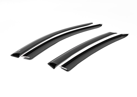 Дефлекторы боковых окон Nissan Terrano (2014-2020) Rival 741101