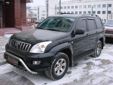 Дефлекторы боковых окон EGR Toyota Land Cruizer Prado 120 Lexus GX 470 (2002-2009) 92492046B