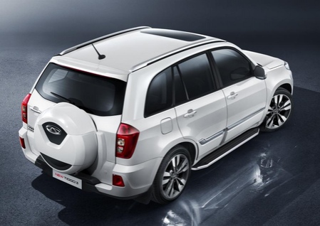 Пороги алюминиевые Premium Chery Tiggo 3 (2017-2020) A160ALP.0903.1