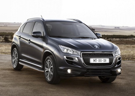 Пороги алюминиевые Premium Peugeot  4008 (2012-2016) A173ALP.4005.1