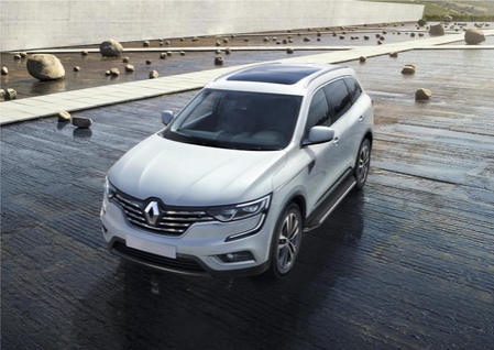 Пороги алюминиевые Premium Renault  Koleos (2017-2023) A173ALP.4704.1