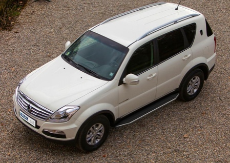 Пороги алюминиевые Premium Ssang Yong  Rexton (2007-2015) A173ALP.5302.1